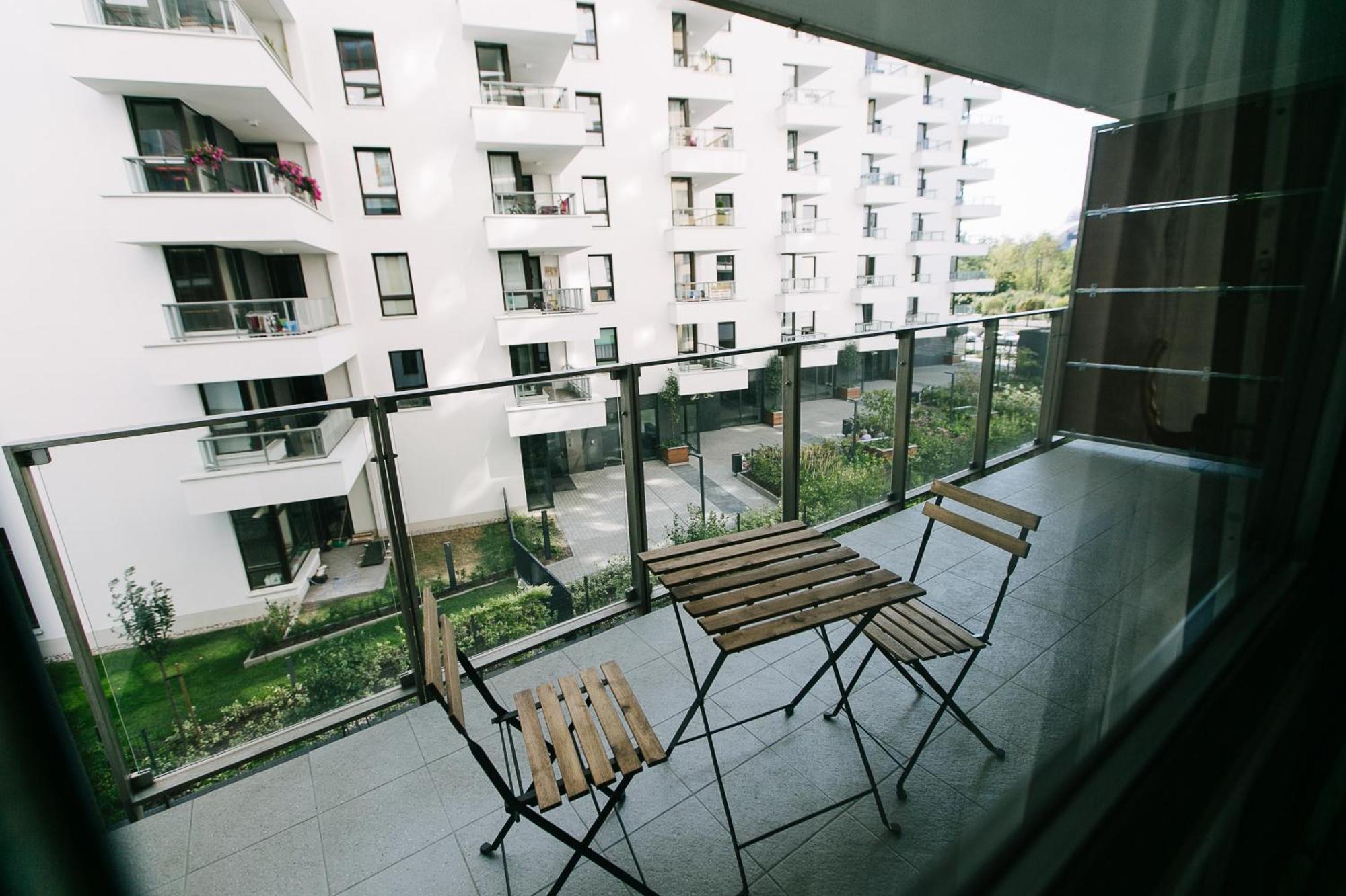 King Studio Balcony